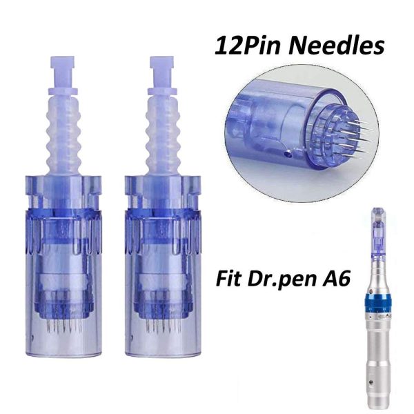 Dr.Pen Ultima A6 Derma Pen Rechargeable Auto Microneedle System Eyebrows Eyeliner Lips Micro Needling Tool Needles