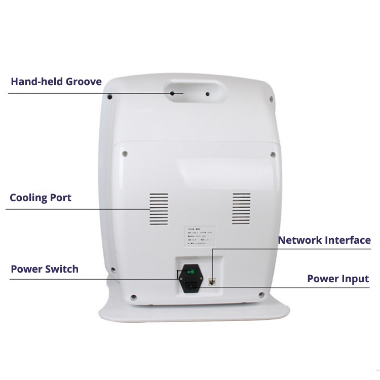 Skin Analyzer Magnifier Back Design