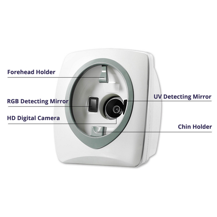 Skin Analyzer Magnifier Front Design